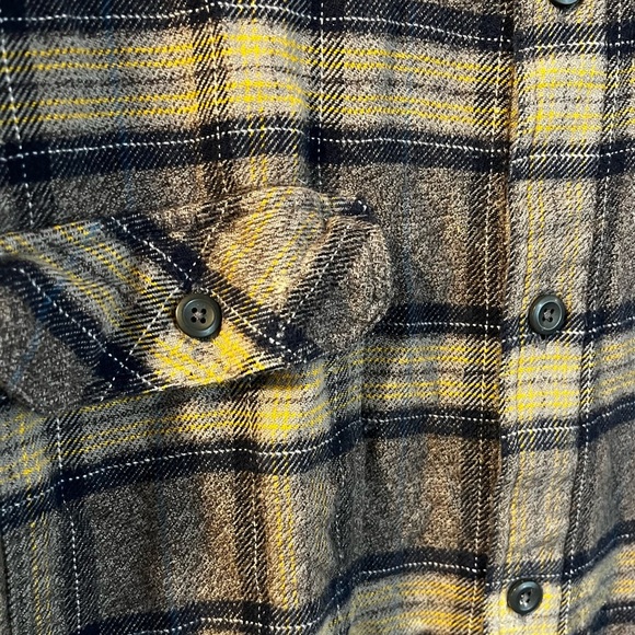 PATAGONIA Men’s Fjord Flannel Button Down Shirt- XXL - Picture 4 of 7